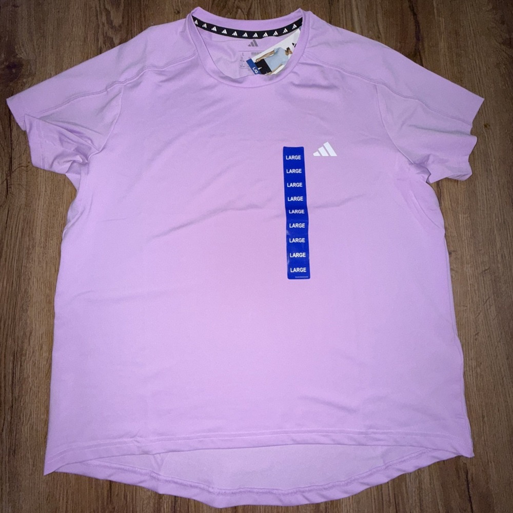 Adidas‎ Women's  Active Tee Size Large Purple